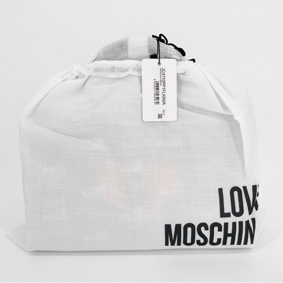 White and Red Heart Women's Bag - Picture 6 of 8